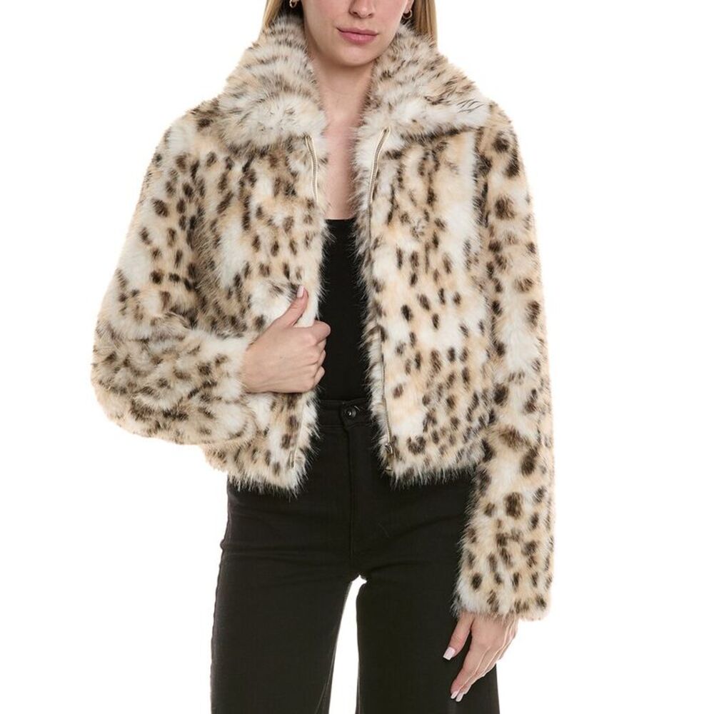 Adrienne Landau Womens  Emory Jacket, White